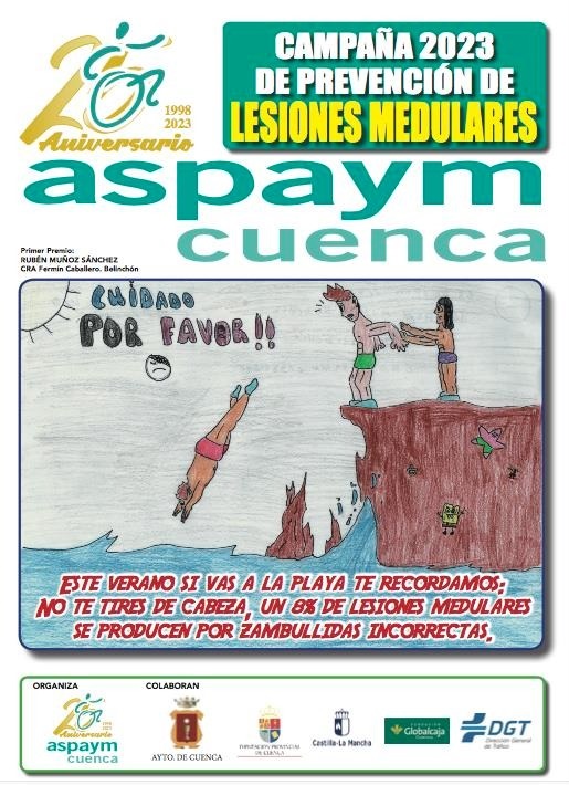 Cartel de no de los dibujos ganadores de la campaña